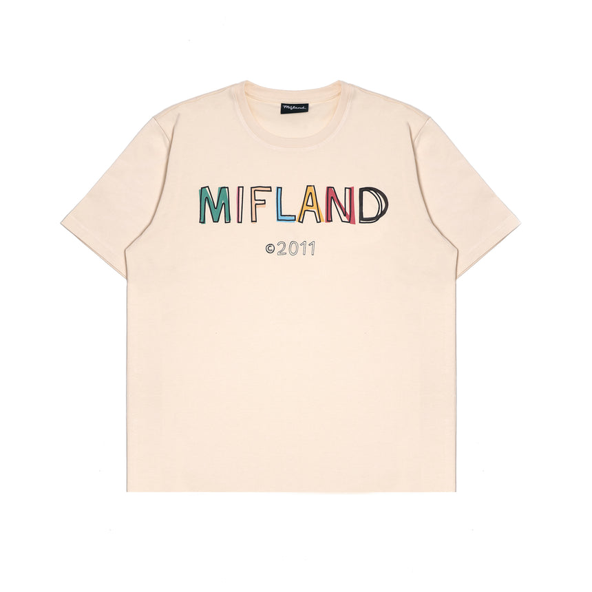 Grey & Tan SS26 Striped Long Sleeve