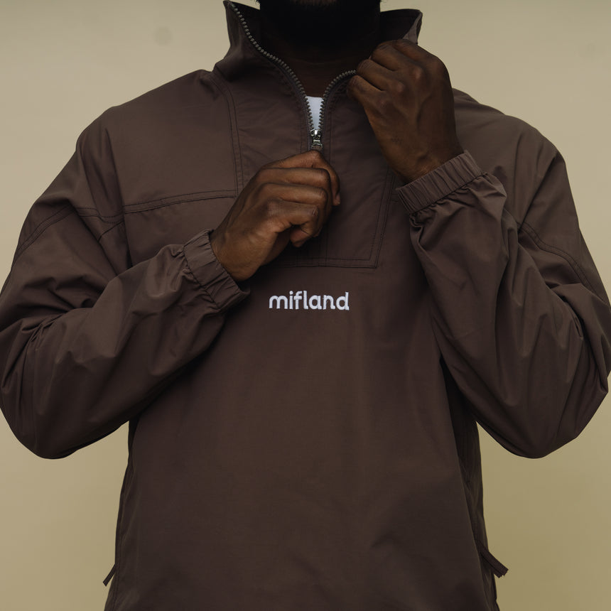 Brown Multiblock Jacket