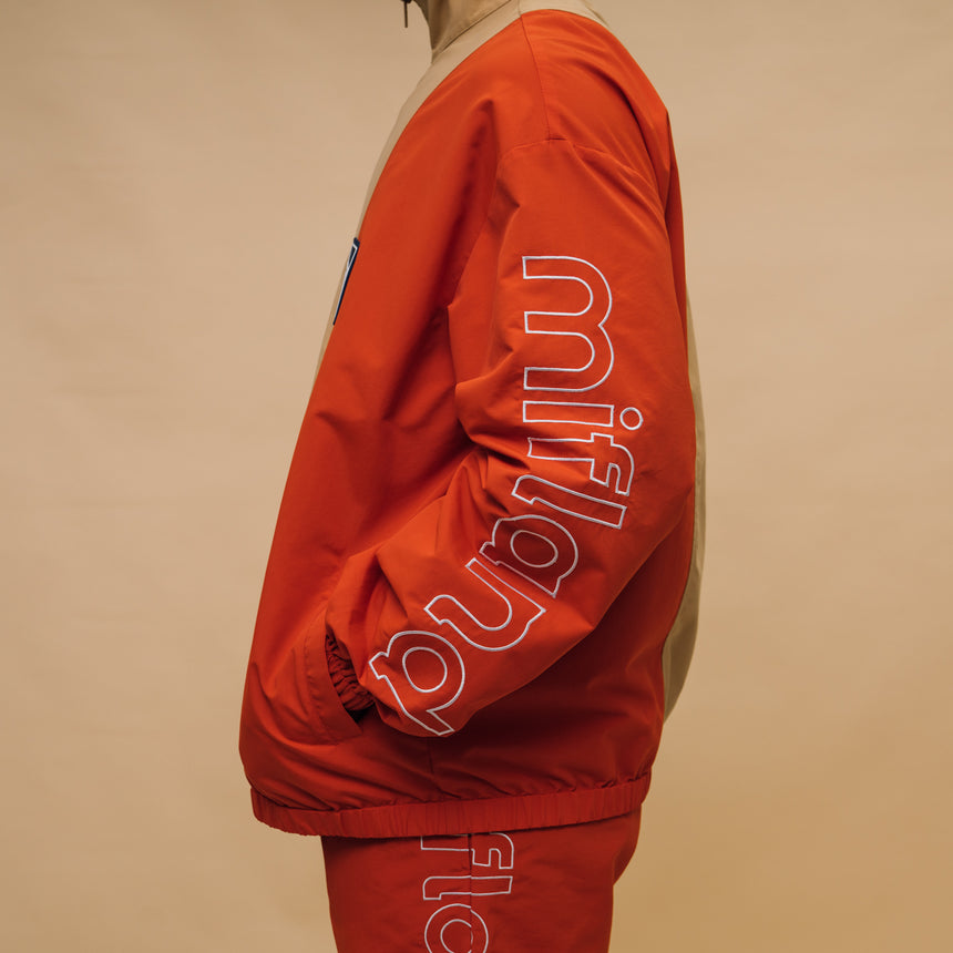 Brown Multiblock Jacket