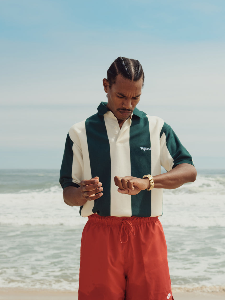 St Tropez Woven Polo