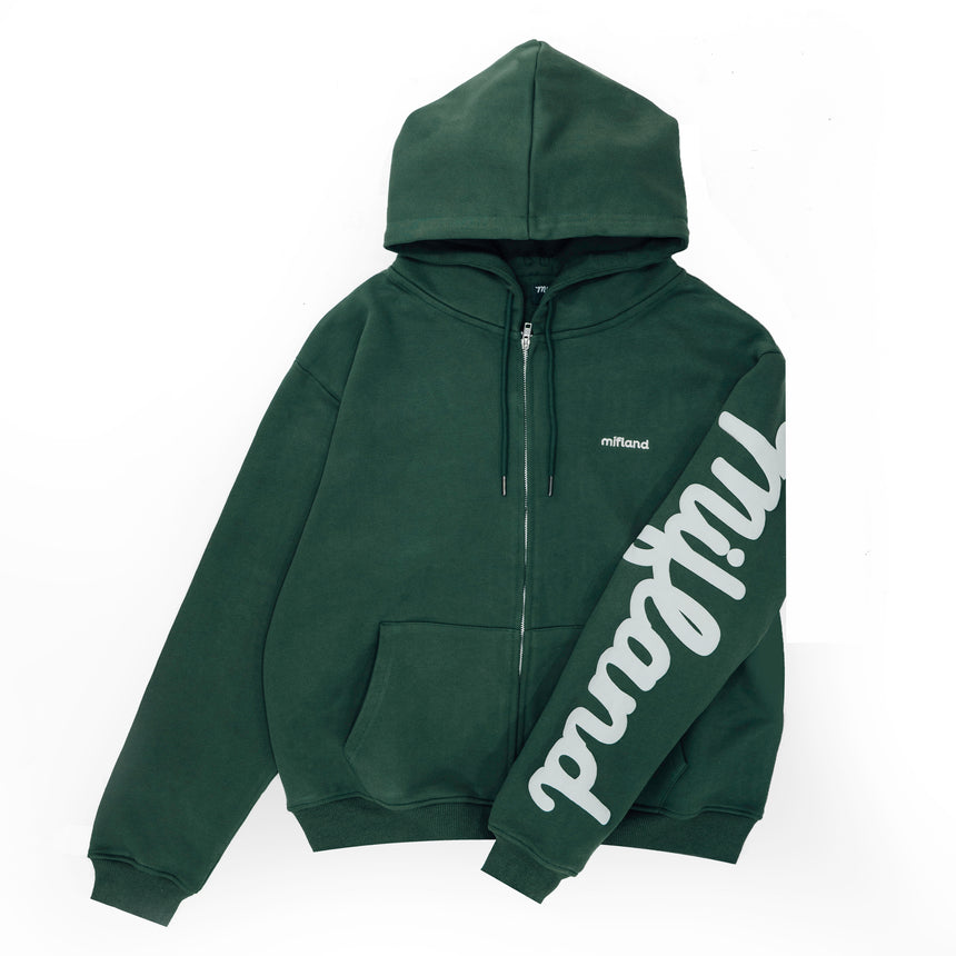 Green W26 Mifland Heavyweight Hoody