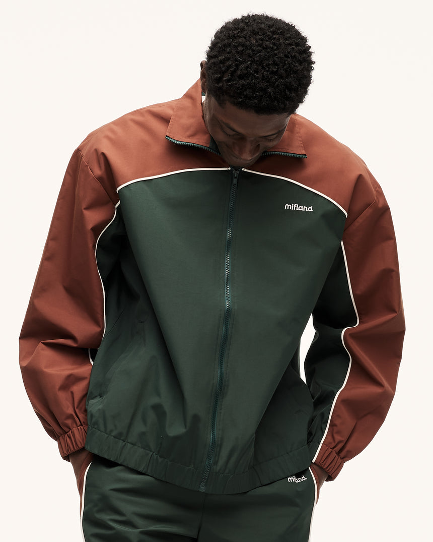 Brown & Green Track Jacket W25