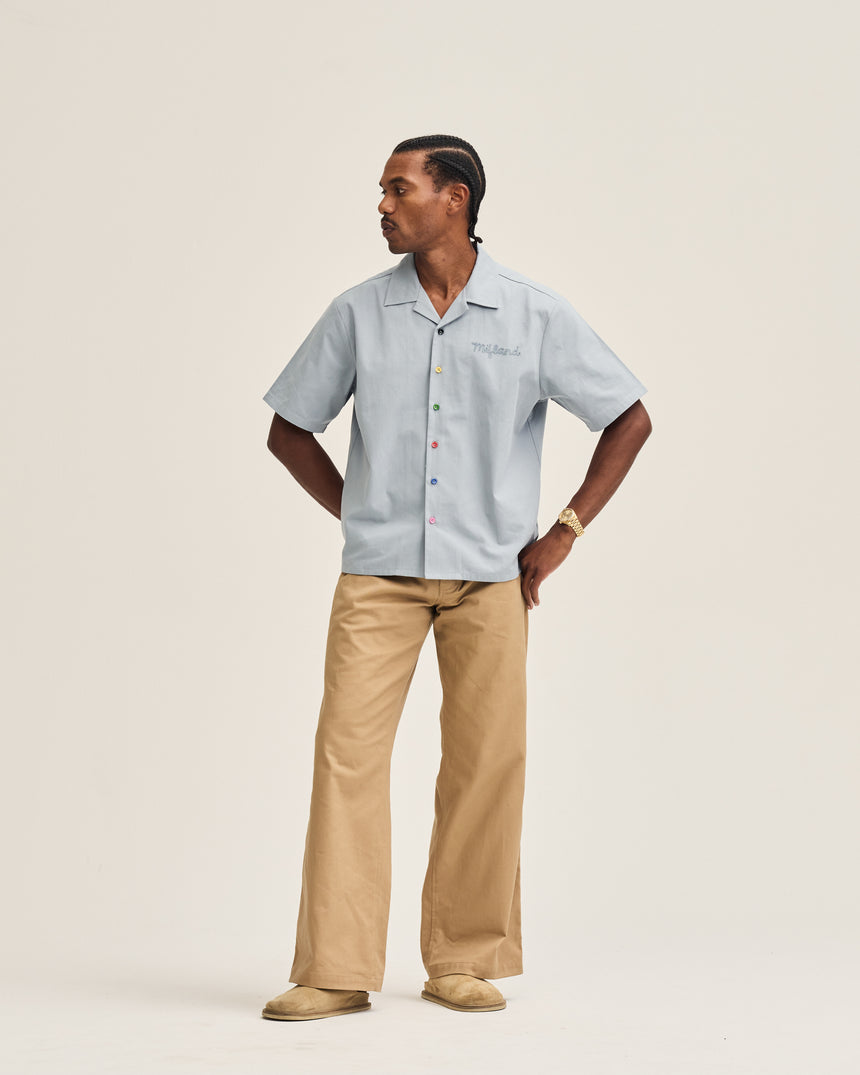 Blue Hirst Camp Shirt
