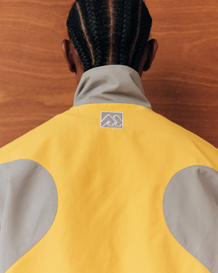Grey & Yellow Track Jacket S25