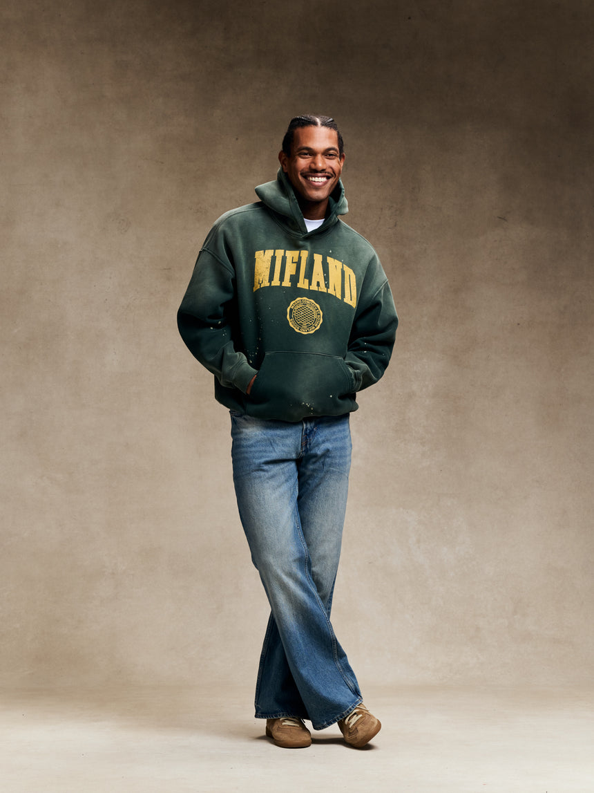 Green Vintage '93 Heavyweight Hoody