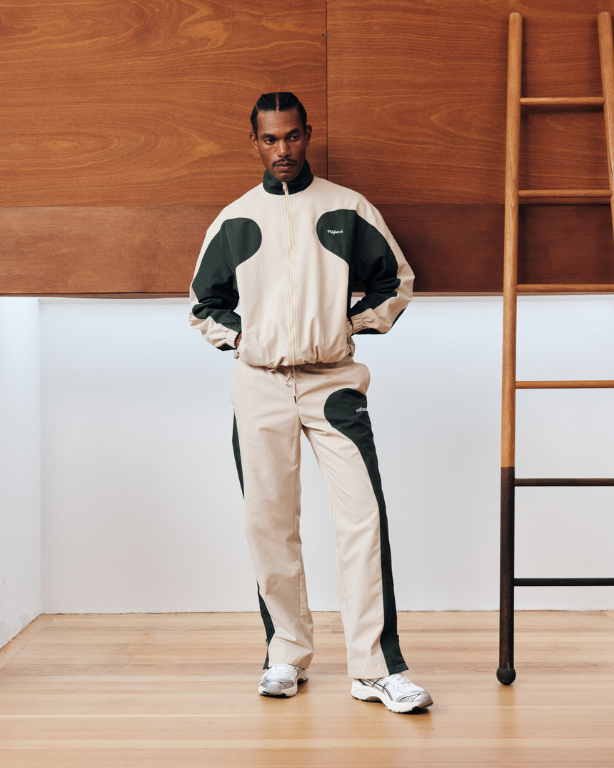 Cream & Green Track Jacket S25