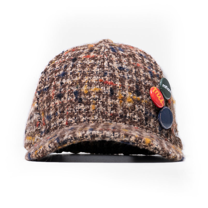 Button Wool Baseball Cap