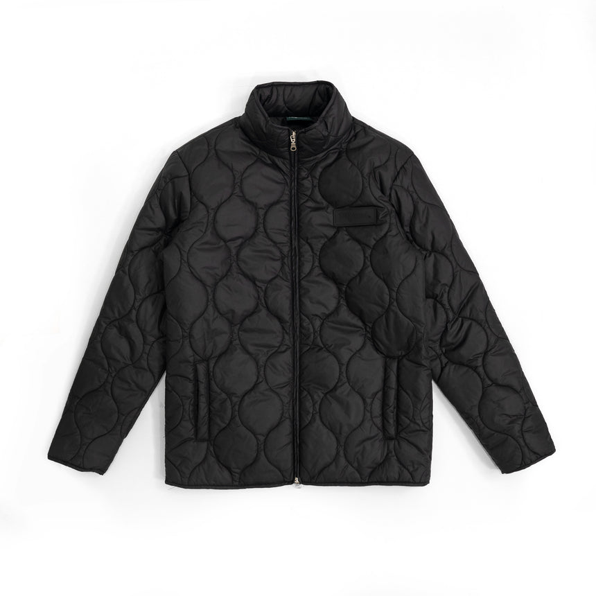 Navy Quilted Overshirt QS LE