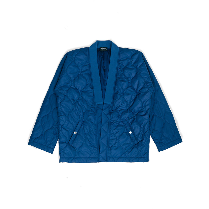 Navy Quilted Overshirt QS LE
