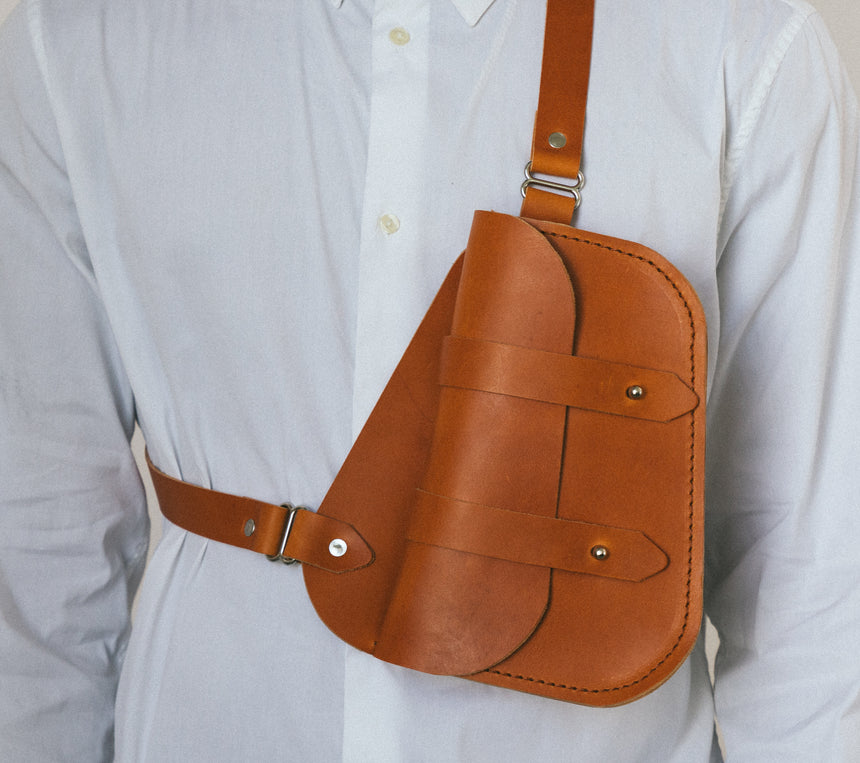 Brown Saddle Bag