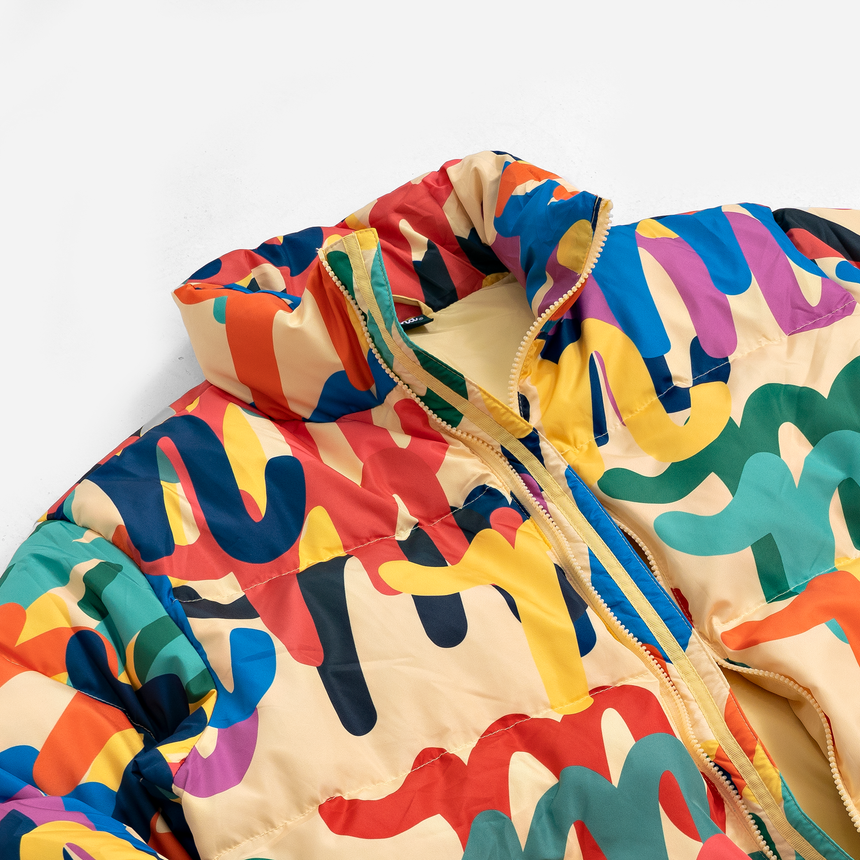 Multicolor M Down Puffer Jacket LE