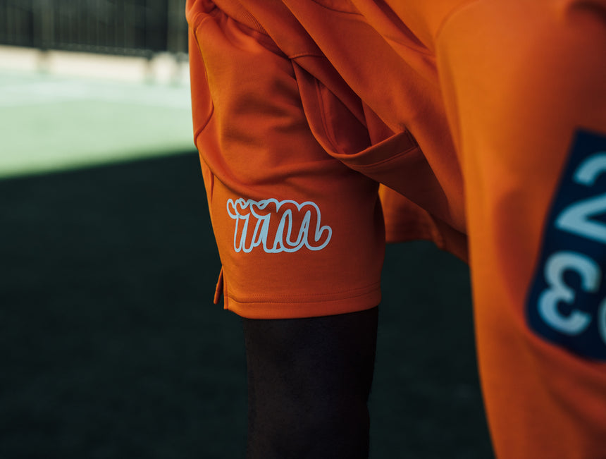 Orange Mifland FC Track Shorts '23