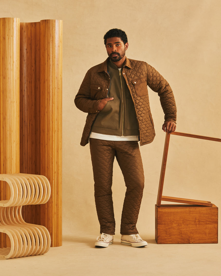 Khaki Utility Vest QS