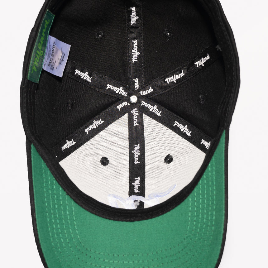 Black Vtg M Baseball Cap