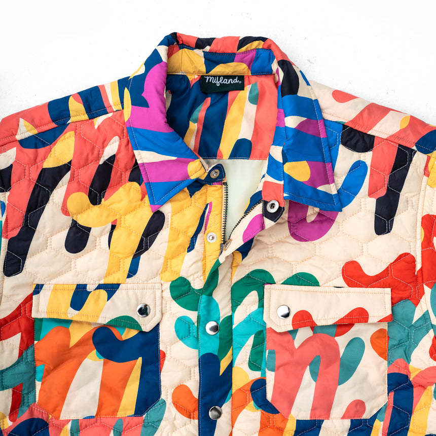Million M Quilted Overshirt QS LE