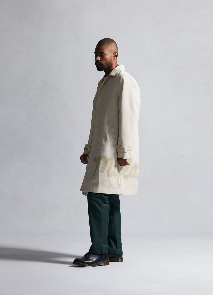 Navy Car Coat
