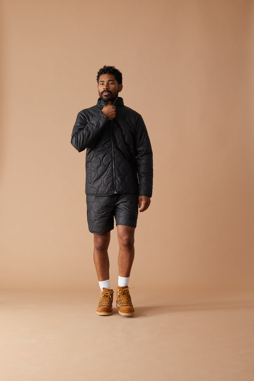 Black Quilted Jacket LE