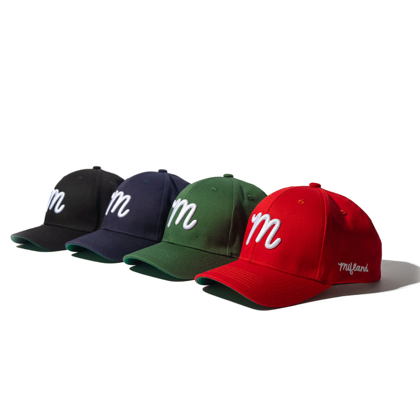Button Wool Baseball Cap