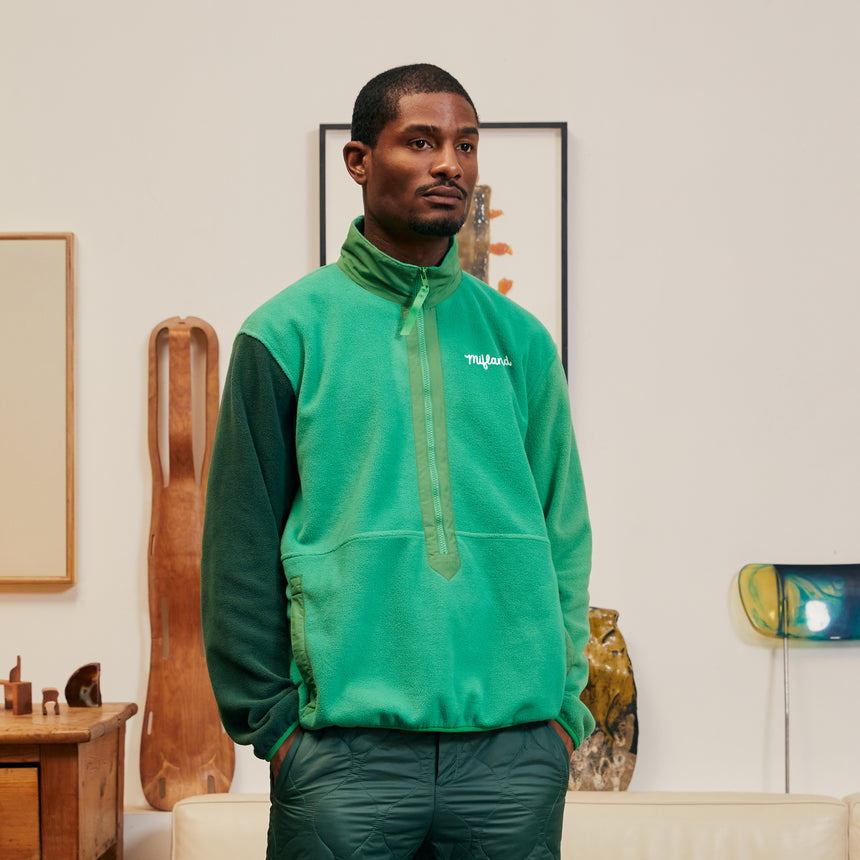 Fleece Half Zip Pullover